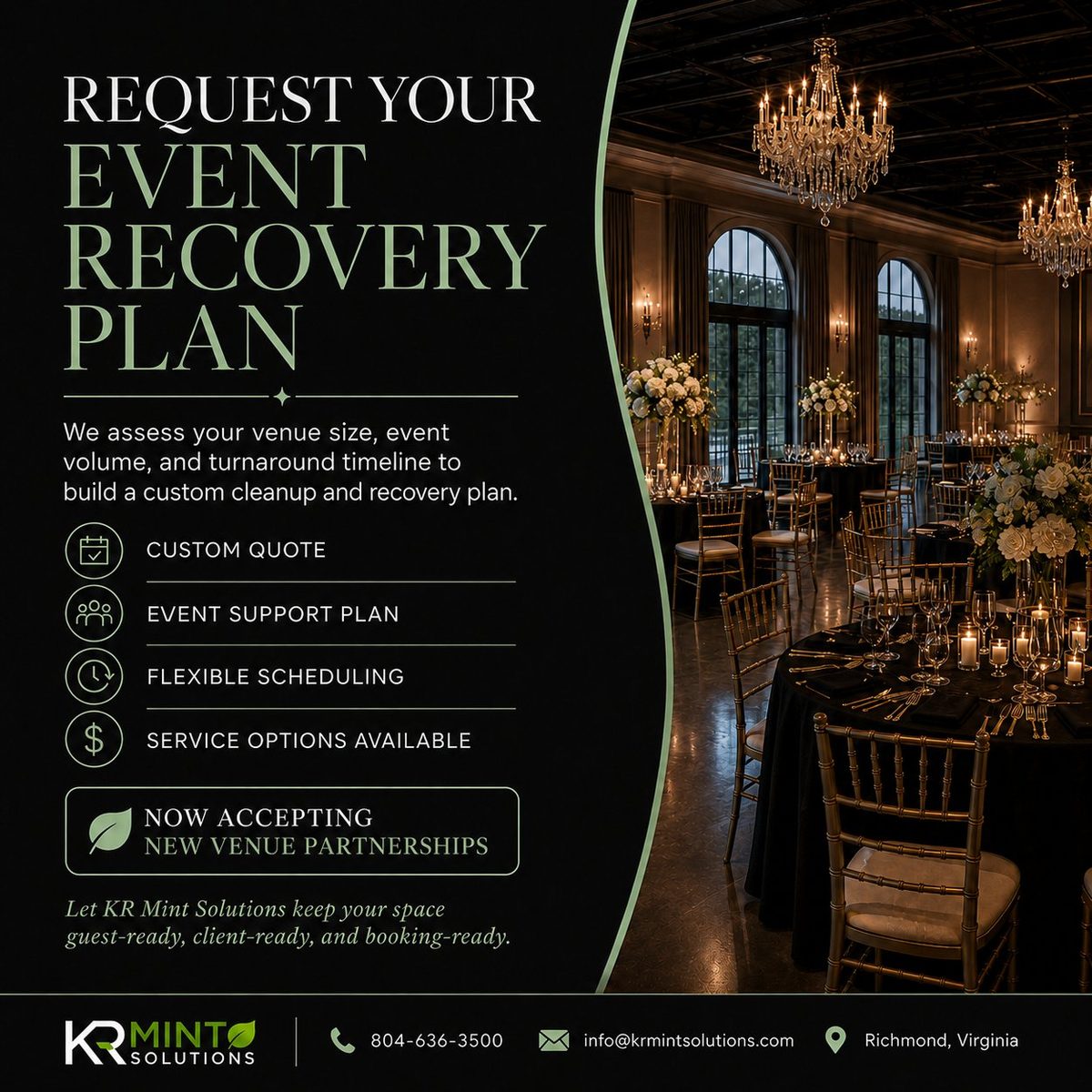 KR Mint Solutions Venue Partnerships Available